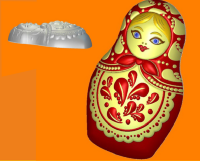 Матрёшка 455, пластиковая форма