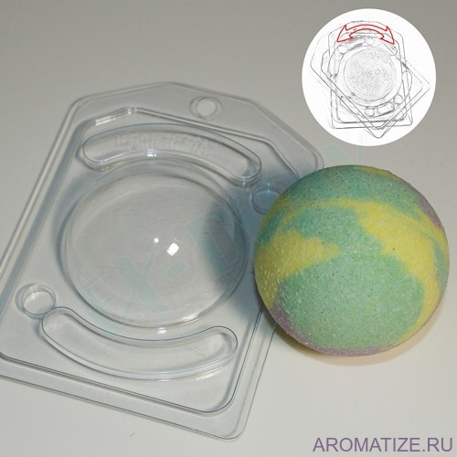 Полусфера D70 c позиционированием